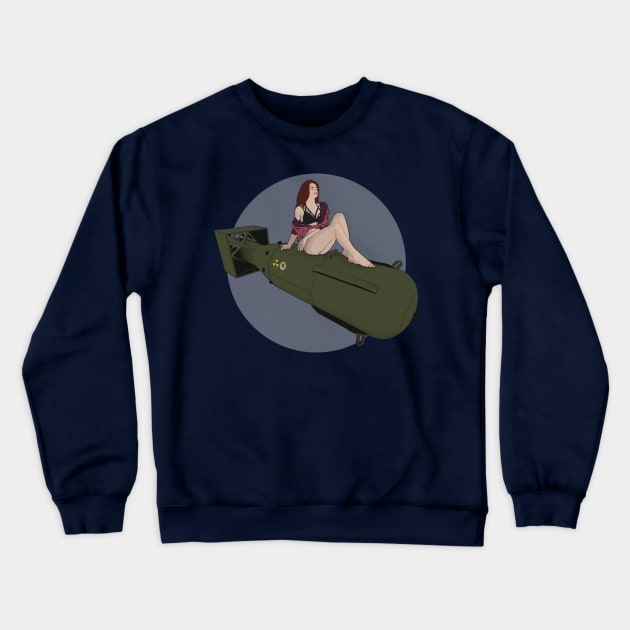 Atomic Bomb Little Boy Crewneck Sweatshirt by FAawRay